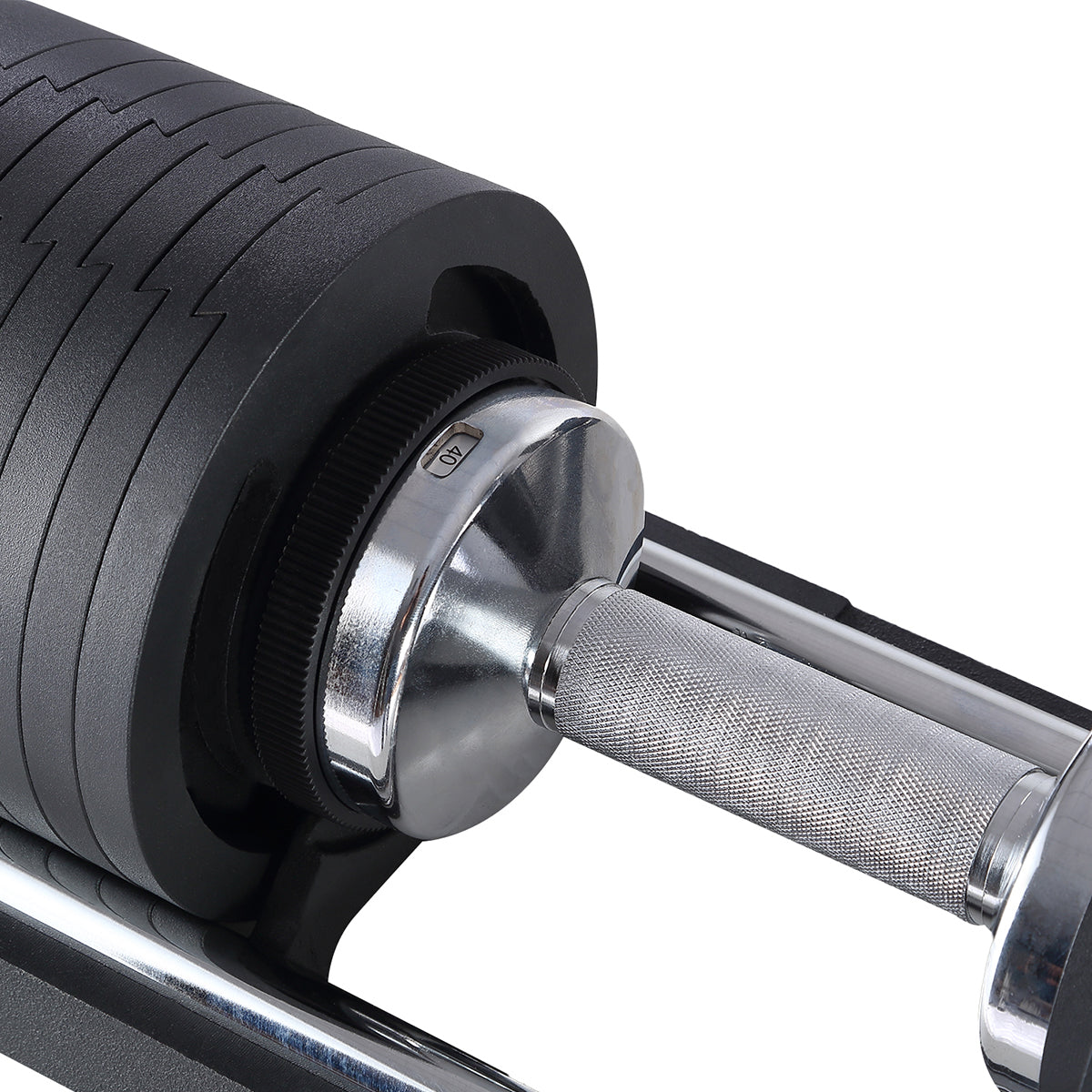 Snode 40KG Verstellbare Hanteln Set 2er Schlagfestigkeit Gusseisen Hanteln Schnellverstellung (Ein Paar)