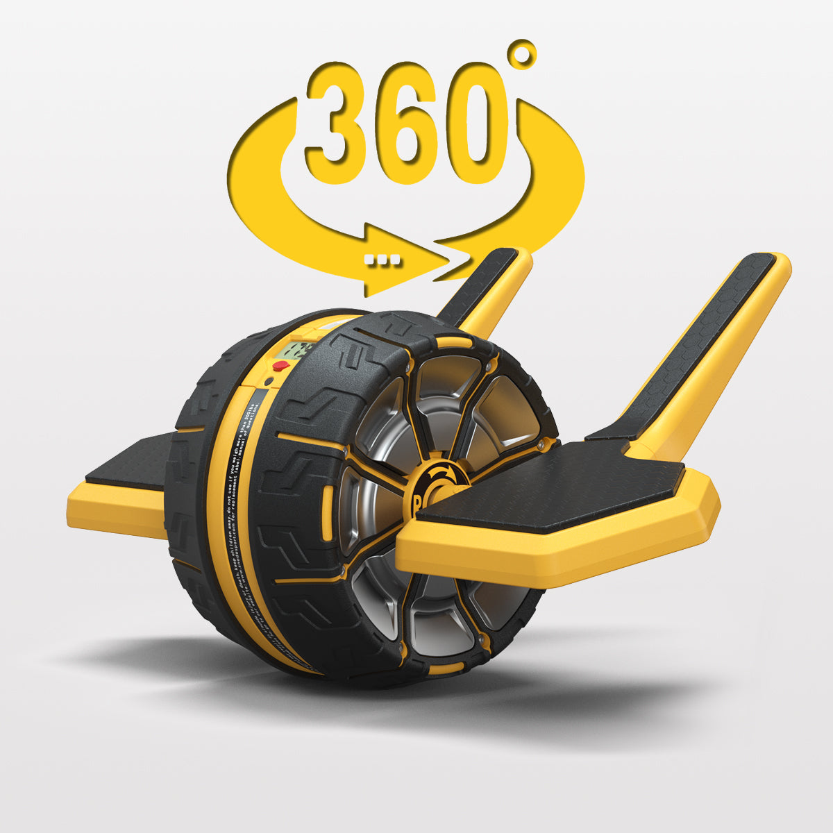 SNODE 3-Stufen-Widerstand Rebound Ab Roller mit abnehmbaren Ellbogenstützen S520S