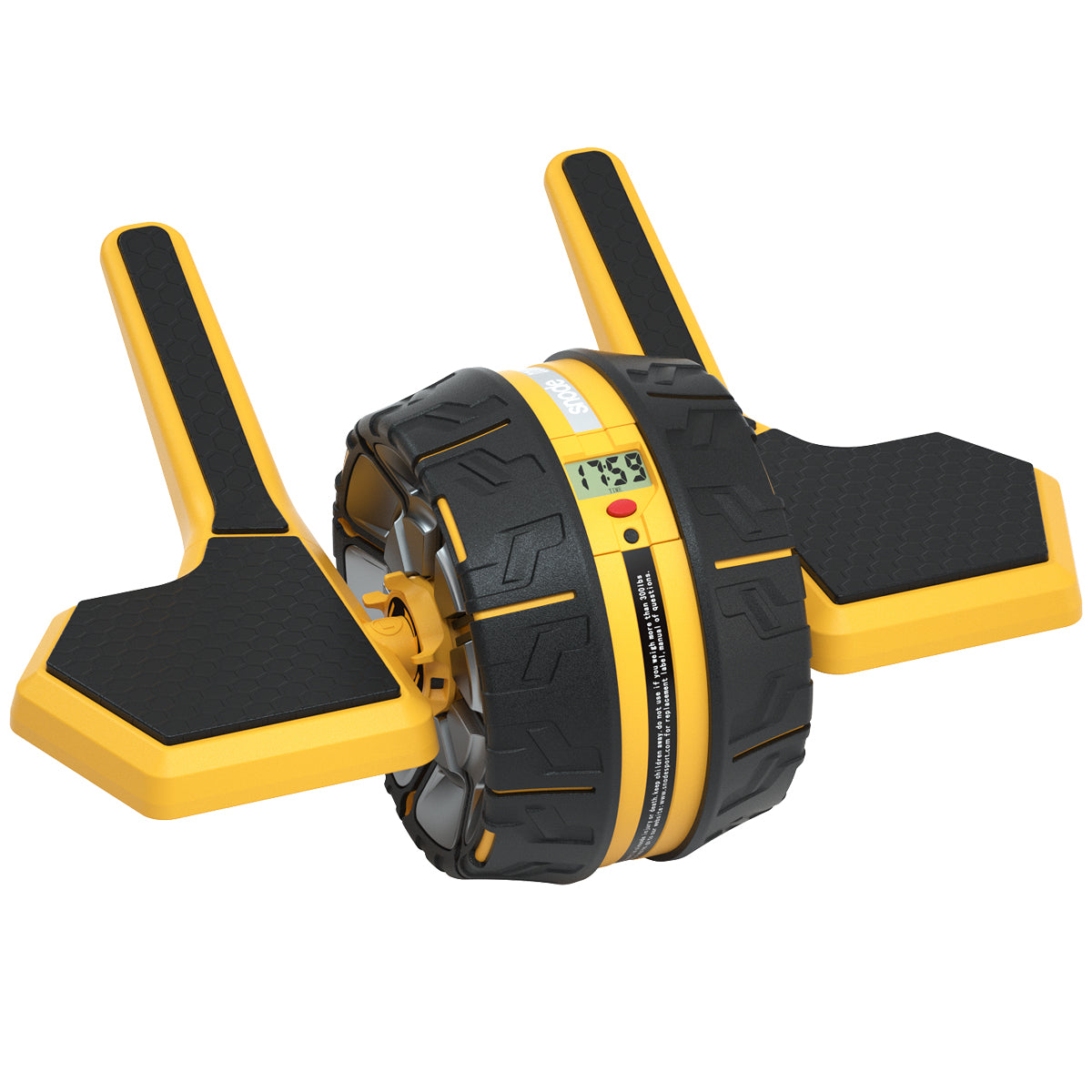 SNODE 3-Stufen-Widerstand Rebound Ab Roller mit abnehmbaren Ellbogenstützen S520S