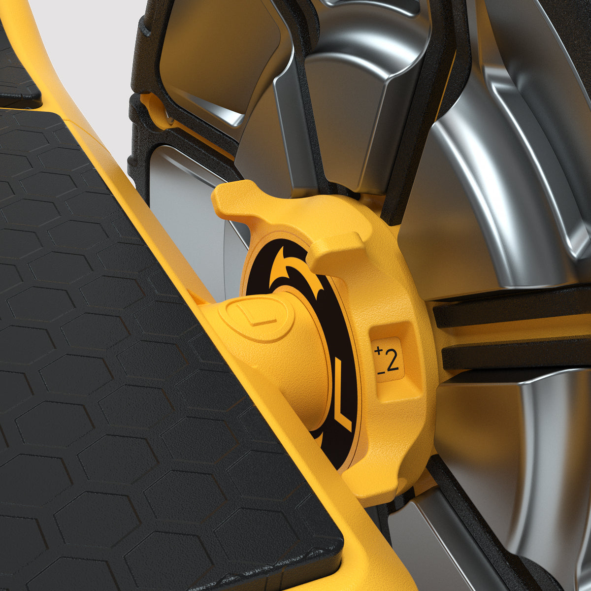 SNODE 3-Stufen-Widerstand Rebound Ab Roller mit abnehmbaren Ellbogenstützen S520S