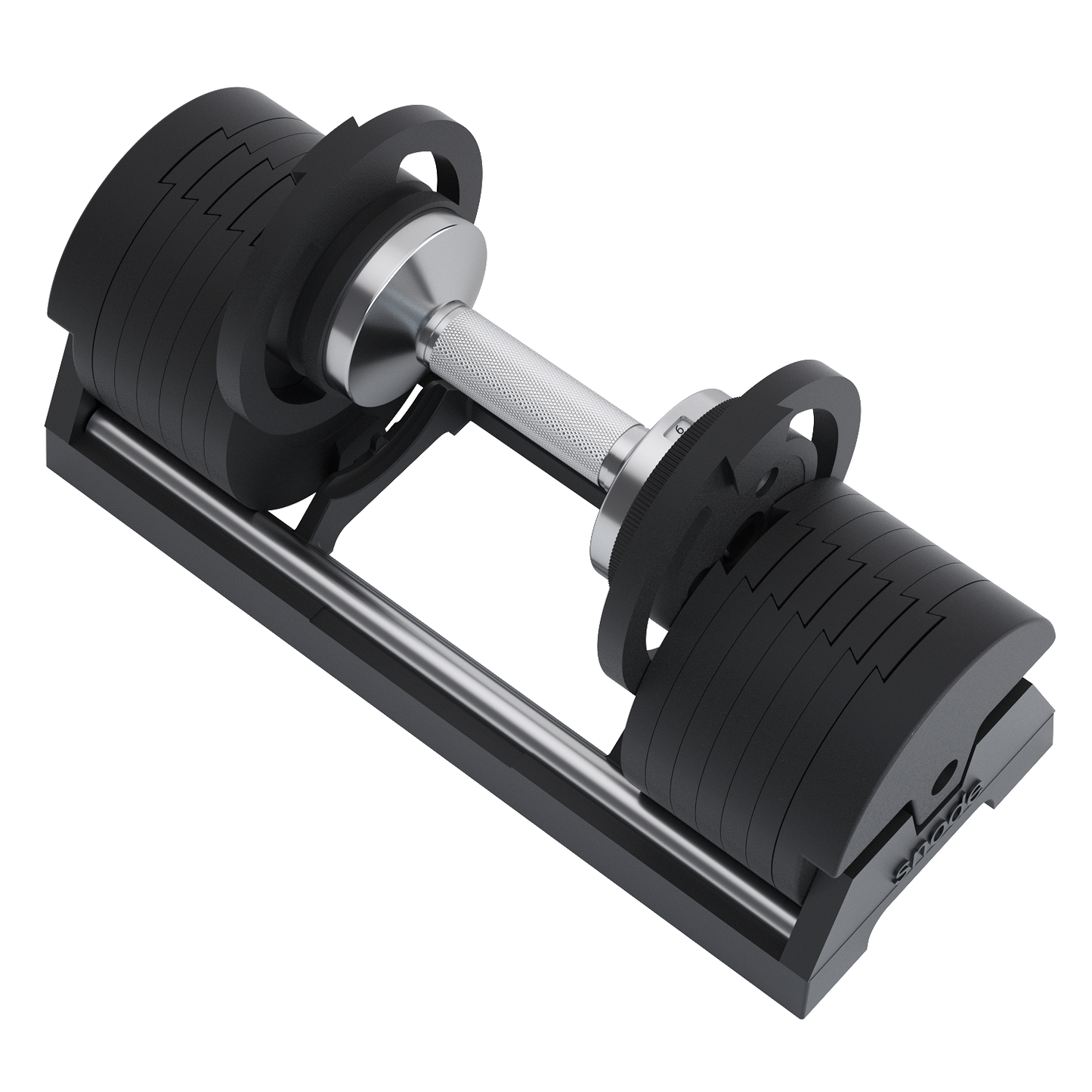 SNODE 40KG AD85 Mancuerna ajustable (Par) con soporte