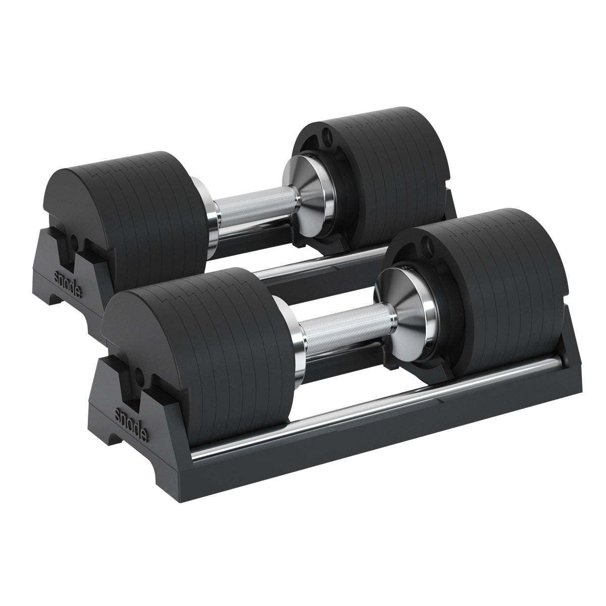 Snode Snode 40KG Adjustable Dumbbell Set of 2, Drop-proof Cast Iron Dumbbell ...
