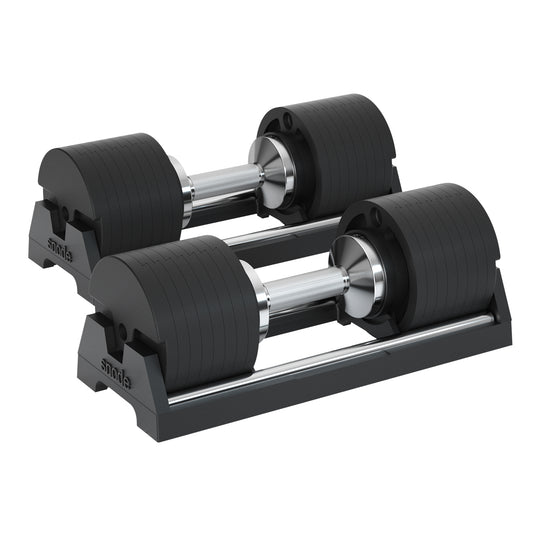 Snode 40KG Drop-proof Cast Iron Adjustable Dumbbells（One Pair）