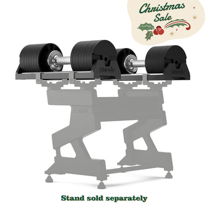 Snode 40KG Drop-proof Cast Iron Adjustable Dumbbells（One Pair）