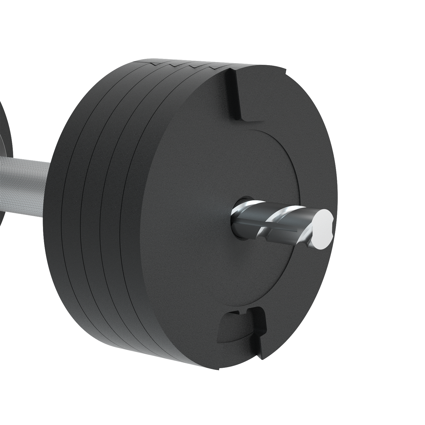 SNODE 40KG AD85 Mancuerna ajustable (Par) con soporte